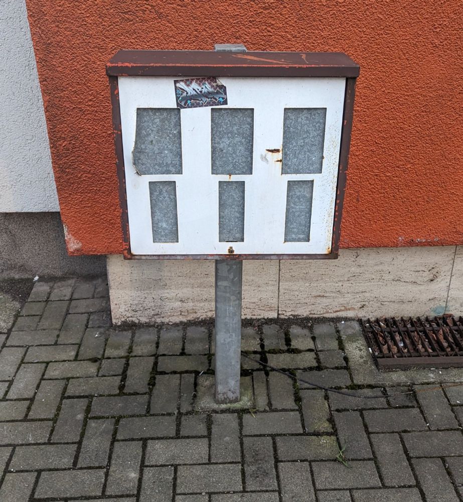 Gesperrter Kaugummiautomat