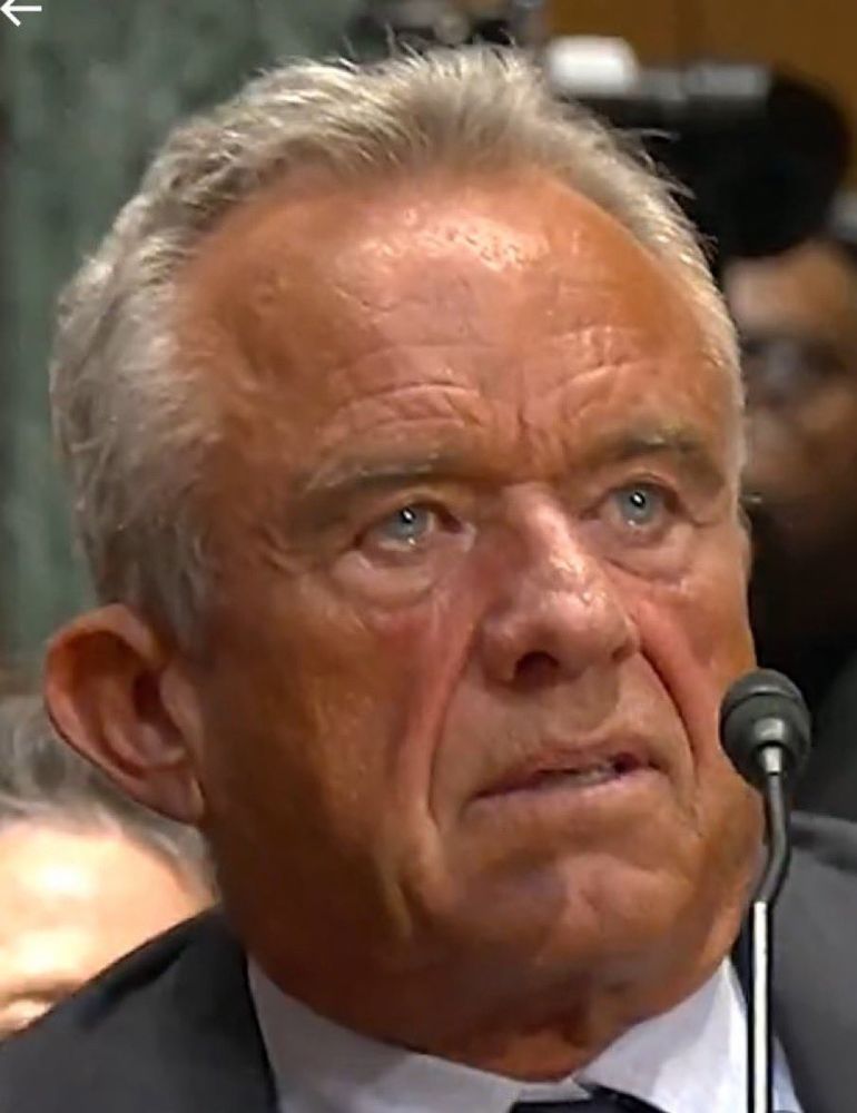 Close up photo of RFK Jr