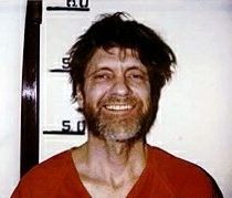 ted kaczynski's mugshot edited to be smiling