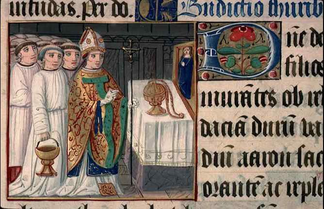 enluminure médiévale