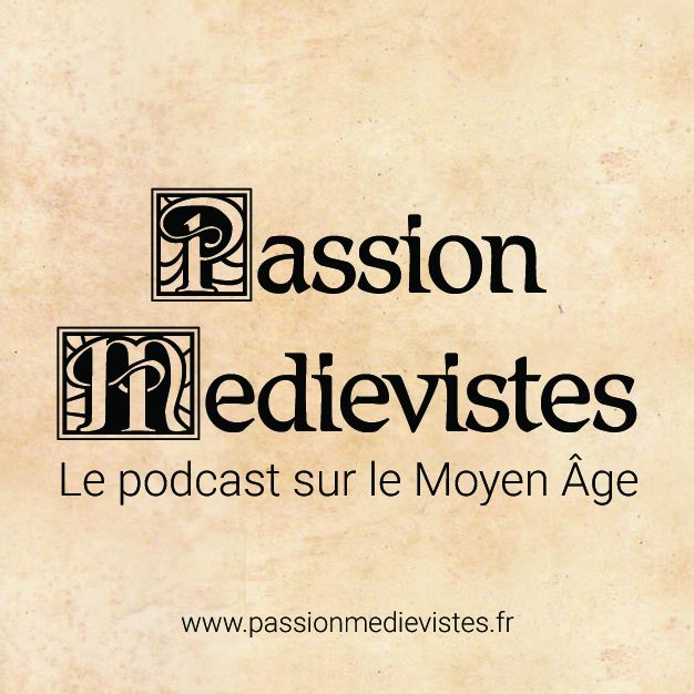 logo de Passion Médiévistes écrit par une police vaguement médiévalisante 