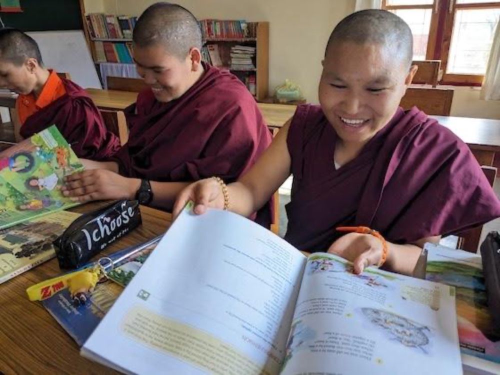 Tibetan Nuns Project Reports Success in Appeal to Fund New Textbooks for Buddhist Nuns - Buddhistdoor Global