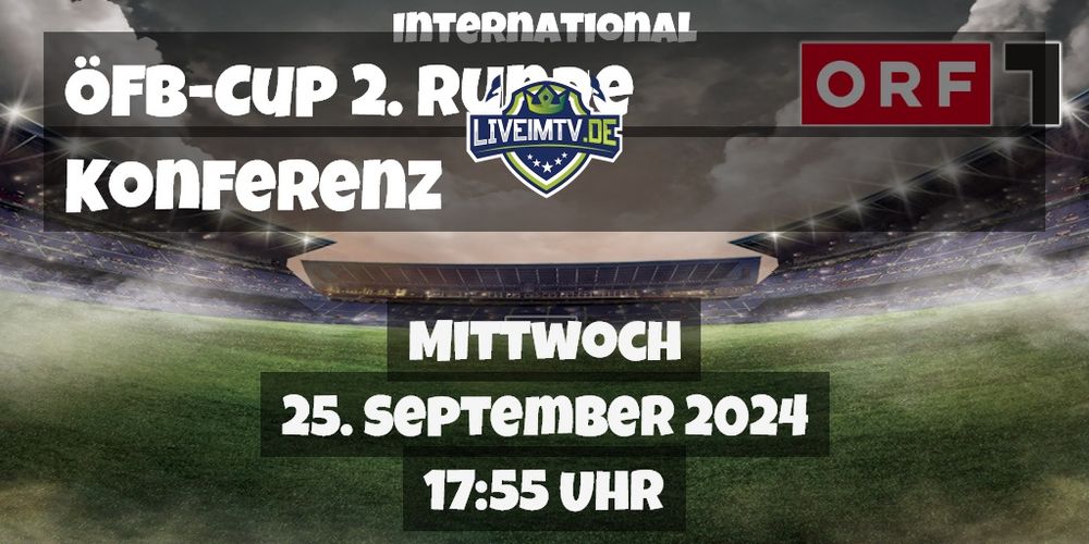 ÖFB-Cup 2. Runde Konferenz