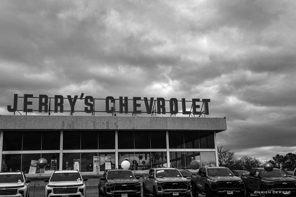 Jerry’s Chevrolet car dealership on Joppa Road, Baltimore Md