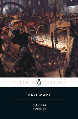 Cover of Capital Volume 1 by Karl Marx, Penguin edition