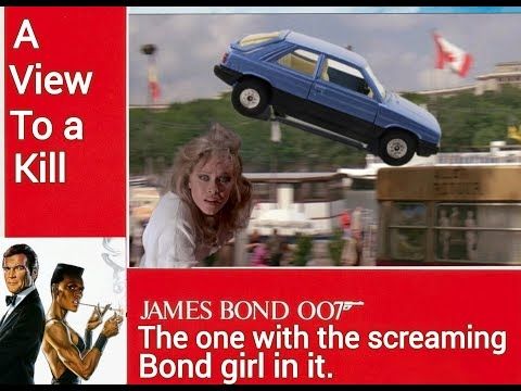 James Bond: View to a Kill. The Renault 11 and Stacey Sutton. 