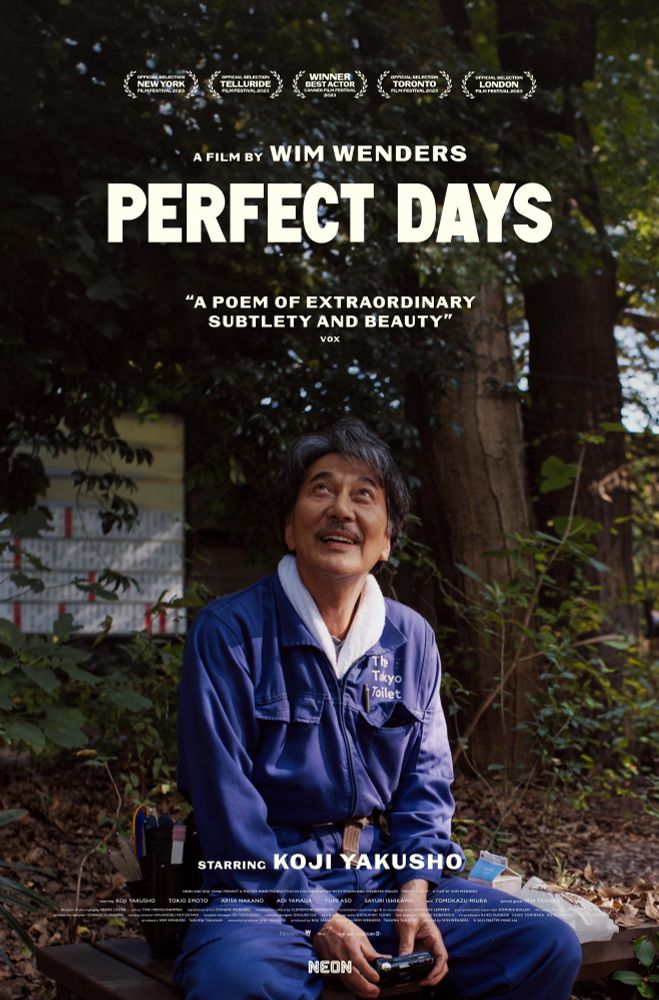 Poster for "Perfect Days."