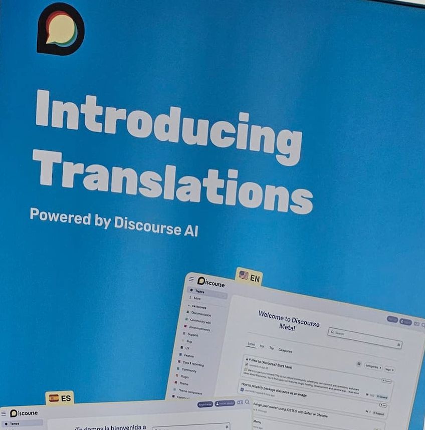 Introducing Translations powered by Discourse AI