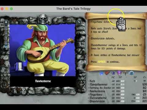 Farming Sharks in Bards Tale III (Remastered Trilogy)