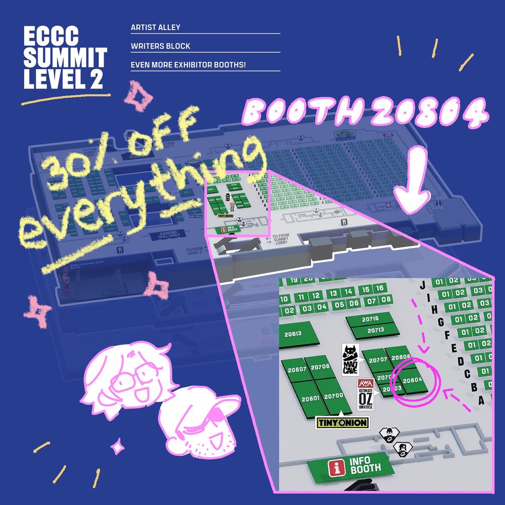 ECCC booth 20804

30% off EVERYTHING!!