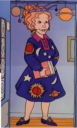 Miss Frizzle from The Magic School Bus