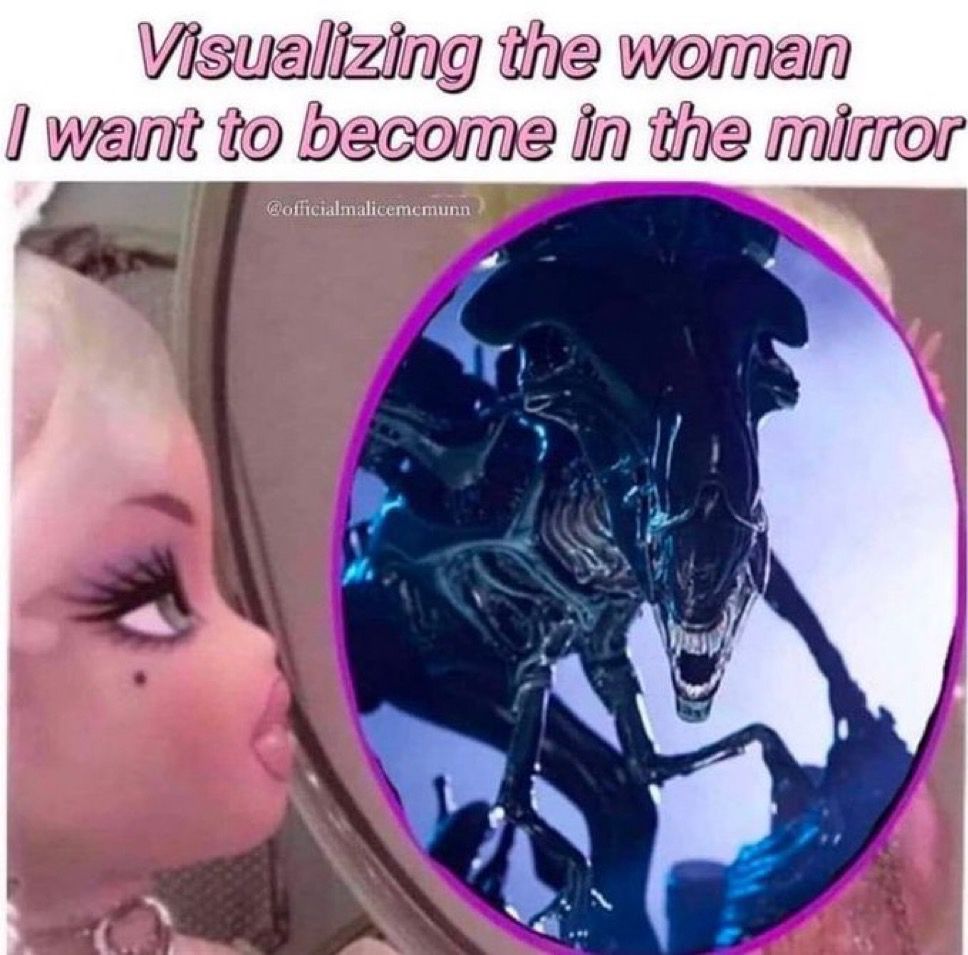 visualizing the woman i want to become
(xenomorph)