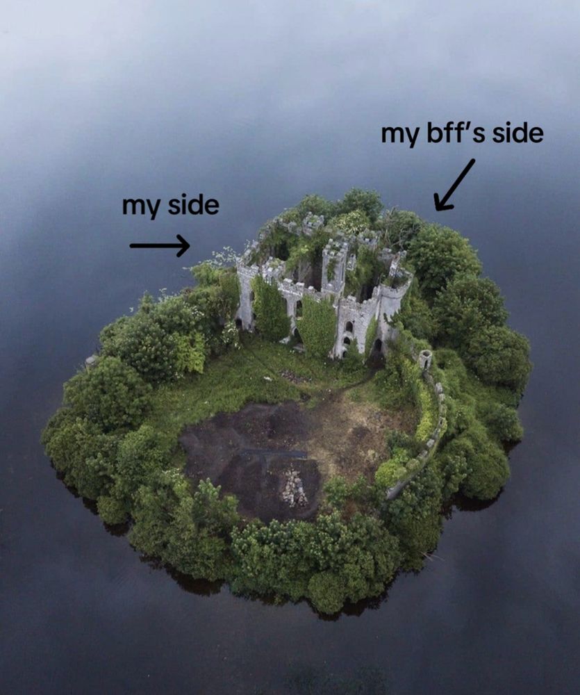 my side and my bffs side marked on mcdermotts castle