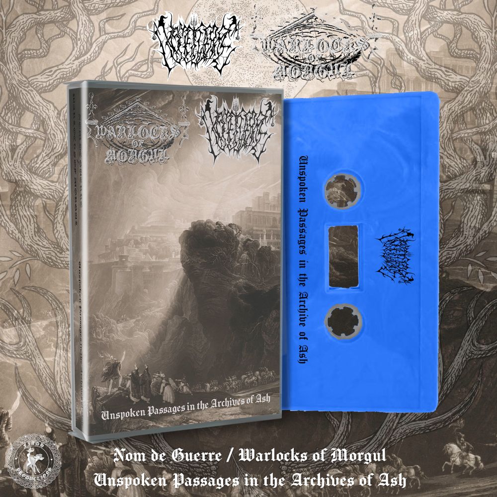 tape mockup for nom de guerre / warlocks of morgul