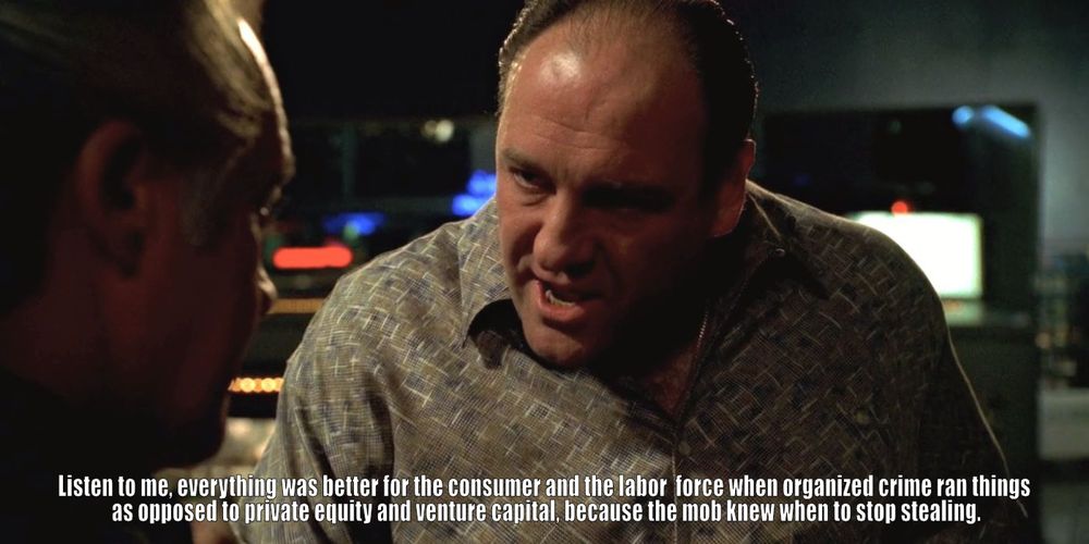 a man telling another man the hard truth