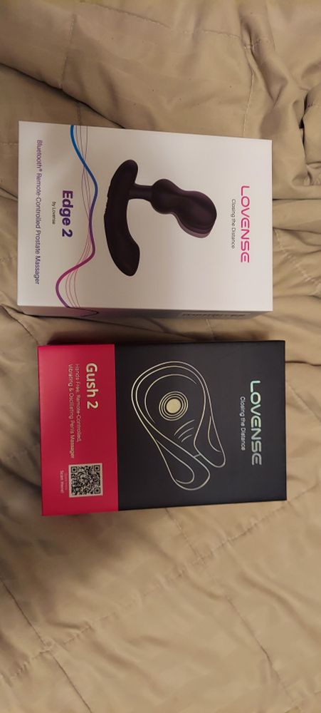 Lovense Edge 2 and Gush 2