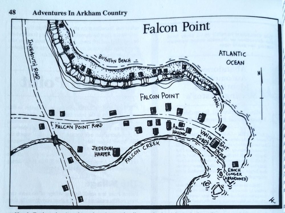 Karte von Falcon Point