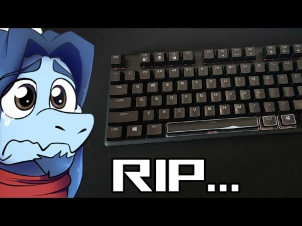 New hobby because I spilled soda on my keyboard