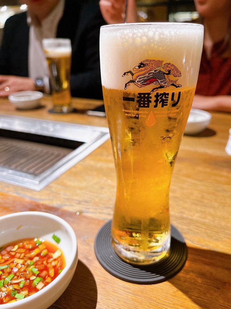 乾杯はビールで🍻✨