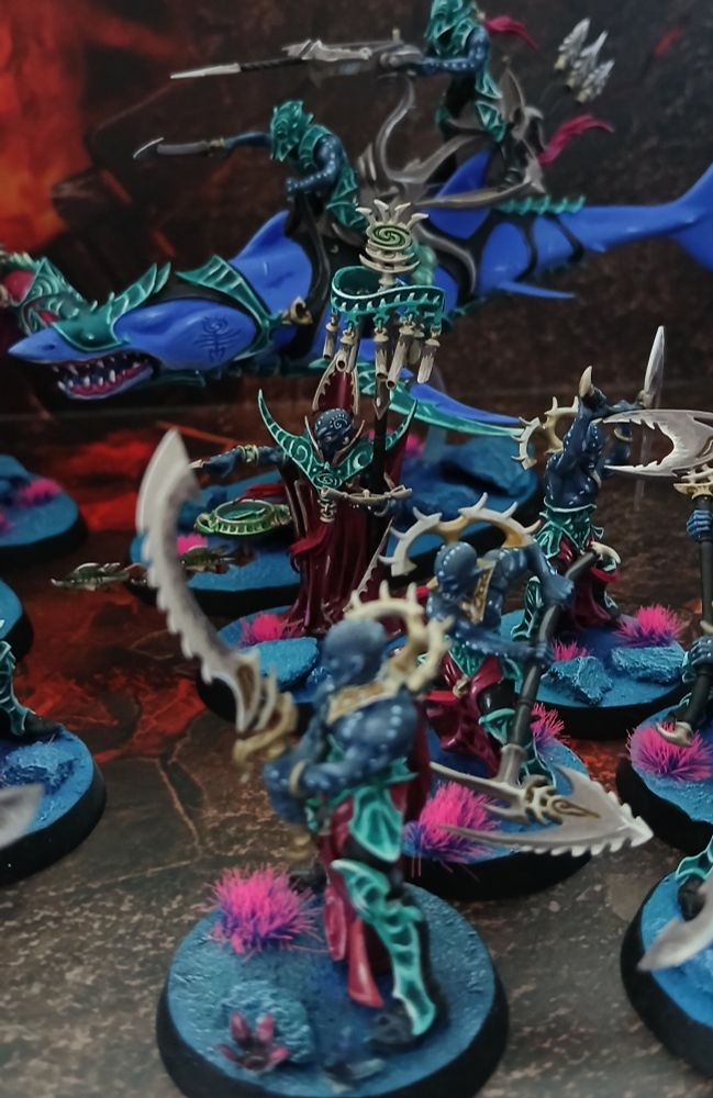 Isharann Soulscryer guiding the Namarti towards their target