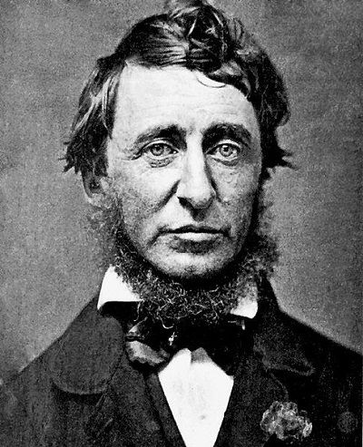 Henry David Thoreau, ca. 1856.