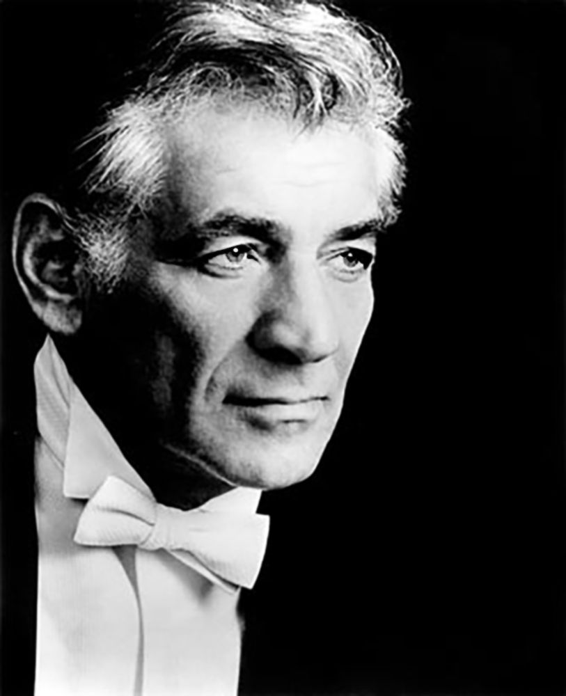 Leonard Bernstein. Photo source: Kansas City Symphony.