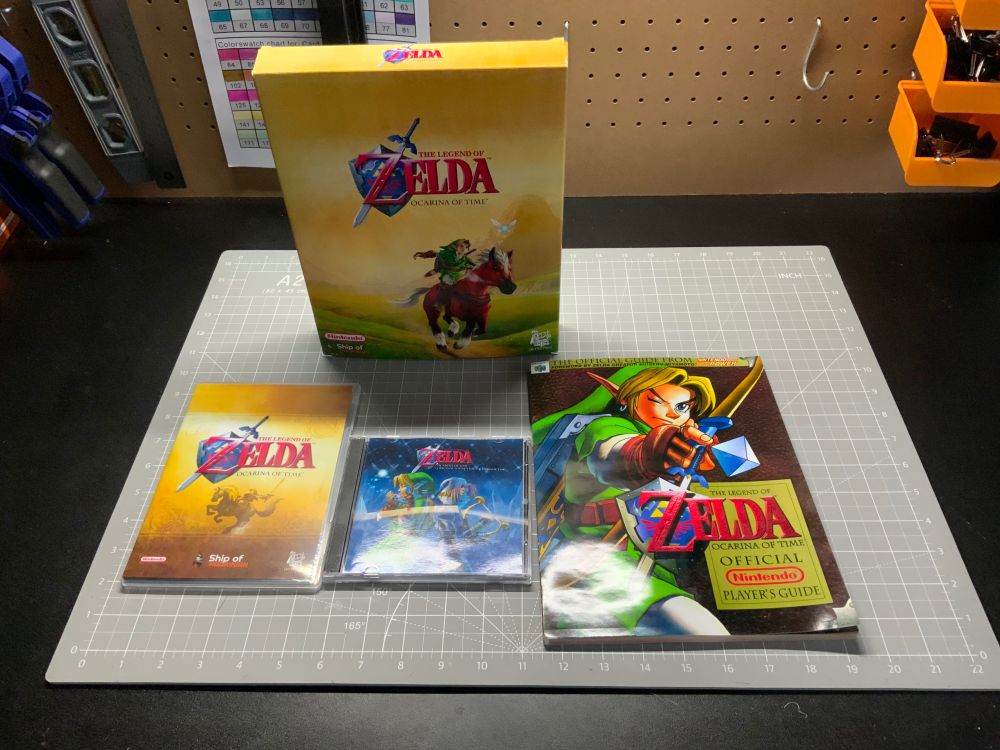 PC Port of Zelda Ocarina of Time Physical edition 