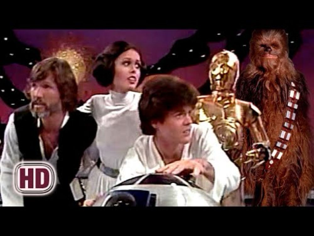 Donny & Marie Osmond Spoof Star Wars W/ Darth Vader, Chewbacca, C-3PO, R2-D2, Kris Kristofferson...