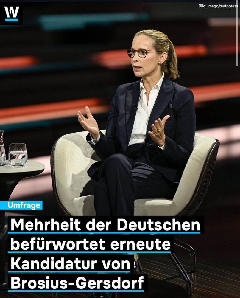 
Umfrage
Mehrheit der Deutschen befürwortet erneute
Kandidatur von :
Brosius-Gersdorf