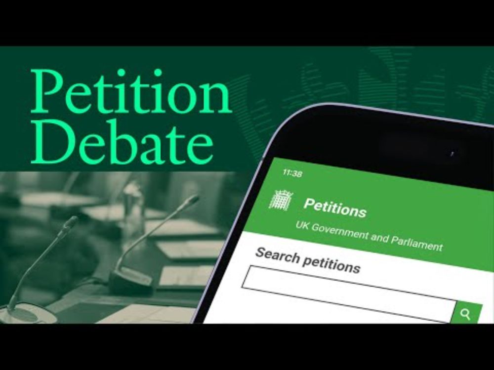 E-petition debate relating to driven grouse shooting - Monday 30 June 2025.