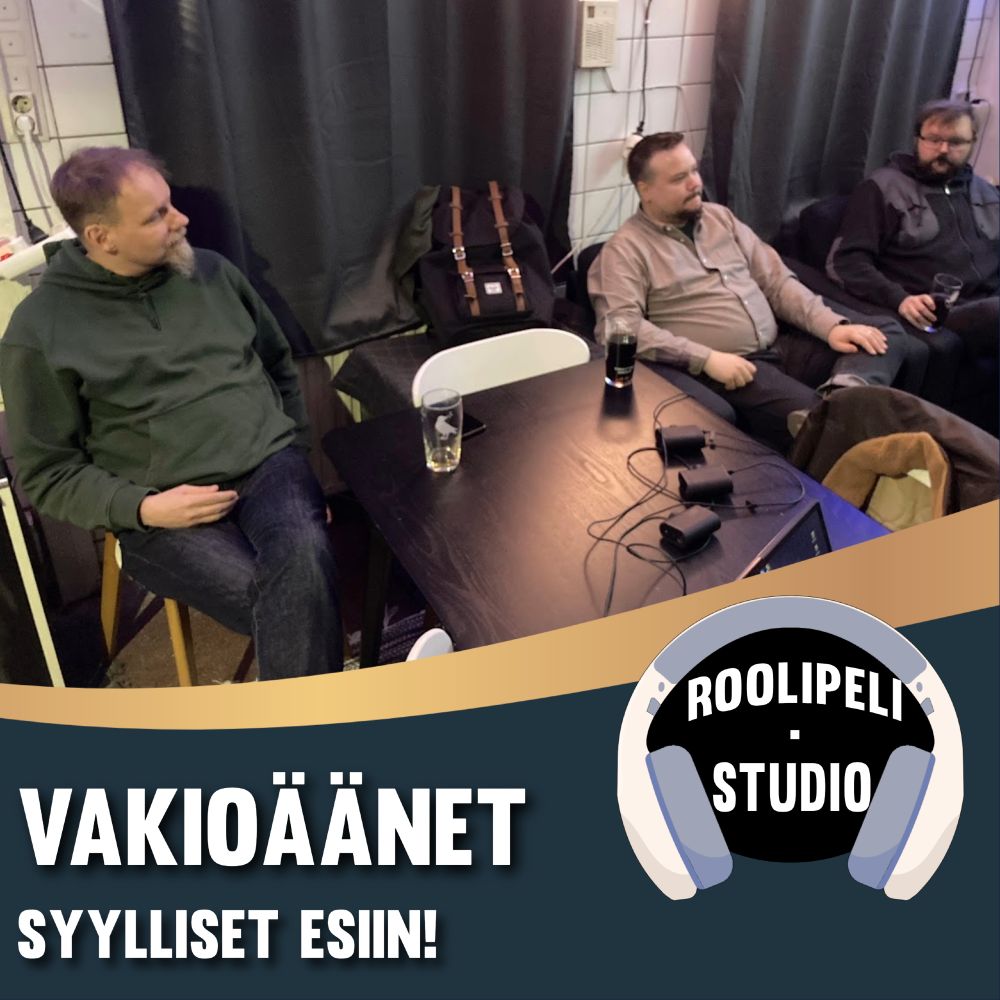 Vakioäänet - syylliset esiin!

3 herrasmiestä istuu äänitysstudiossa