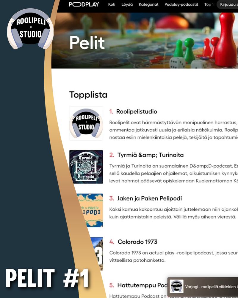 Podplay: Pelit