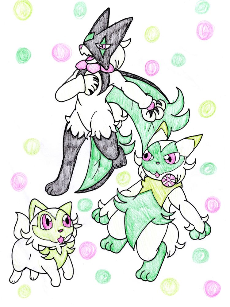 #ニャオハの日 
#ニャローテの日
#マスカーニャの日