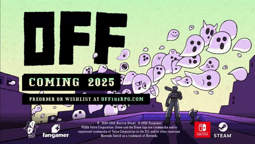 End scene of the OFF trailer. It says that a new version of OFF will come to steam and nintendo switch in 2025.