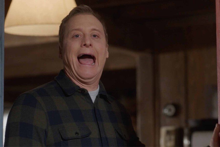 "I AM ... DR HARRY VANDERSPEIGLE, A HUMAN WHO IS NOT ACTUALLY AN ALIEN SENT TO DESTROY HUMANS BUT WHO LOVES THEM AND NOW WANTS TO SAVE THEM, HAHAHAHAHA" *drops bag of golf clubs on his own foot* "SON OF A BETCH!"