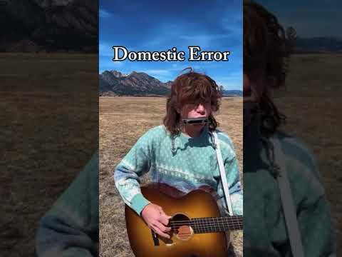 Jesse logs into X (formerly twitter) Domestic Error/Red out April 16th #folk #singersongwriter