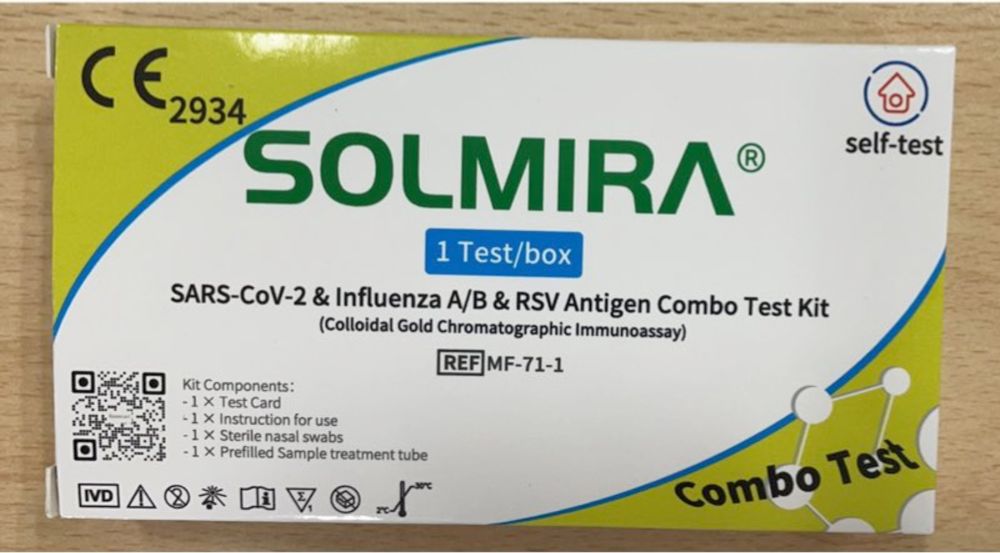 SOLMIRA 4in1 Combo Schnelltest