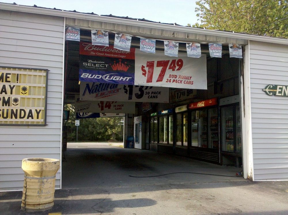 Drive thru beer store
