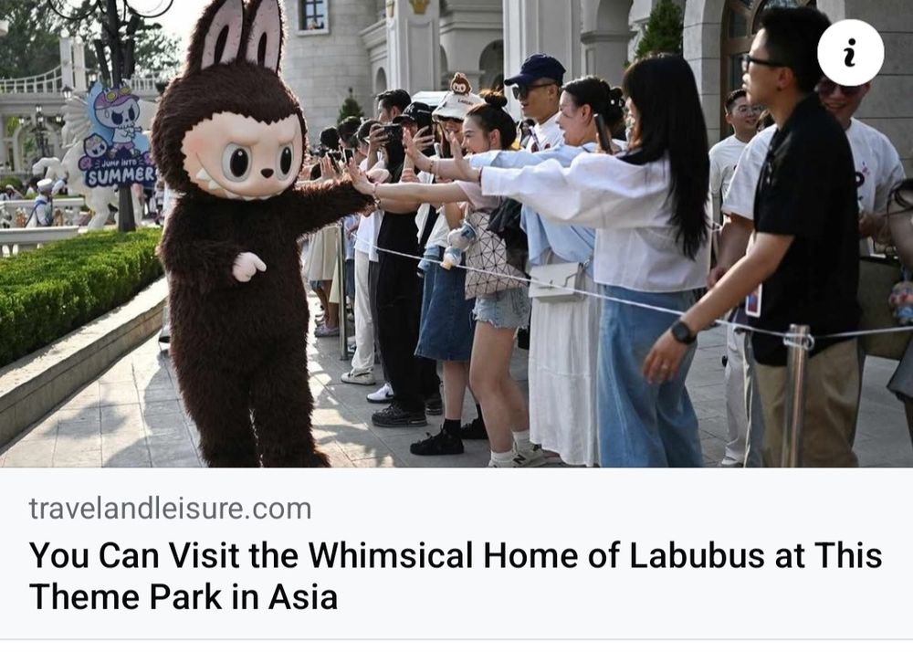 "you can visit the whimsical home of labubus at this theme park in Asia"