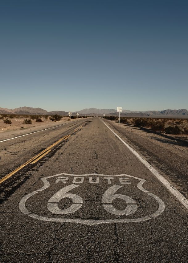 Route66, Road Stamp