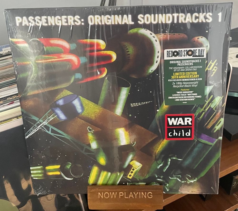 A vinyl copy of Passengers: Original Soundtracks 1