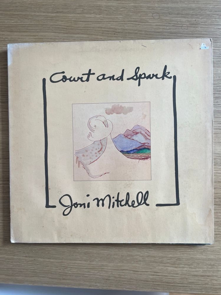 A 1974 pressing of Court & Spark