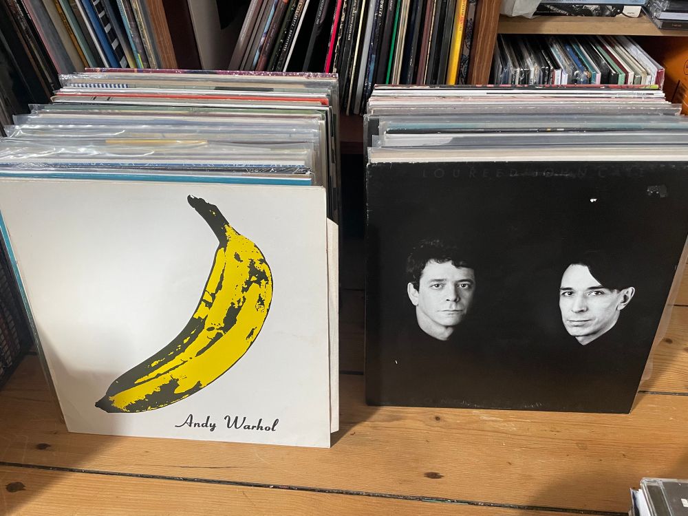 LPs by The Velvet Underground & Lou Reed & John Cale 