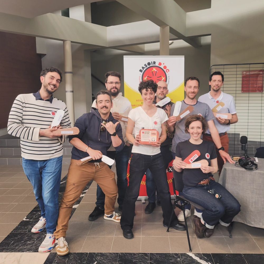 Photo de groupe du rasoir d'oc