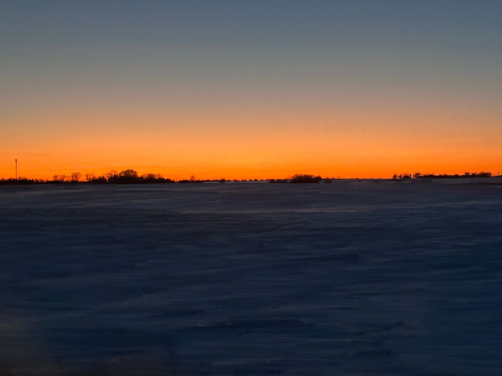 Sunset neat Sturtevant, Wisconsin