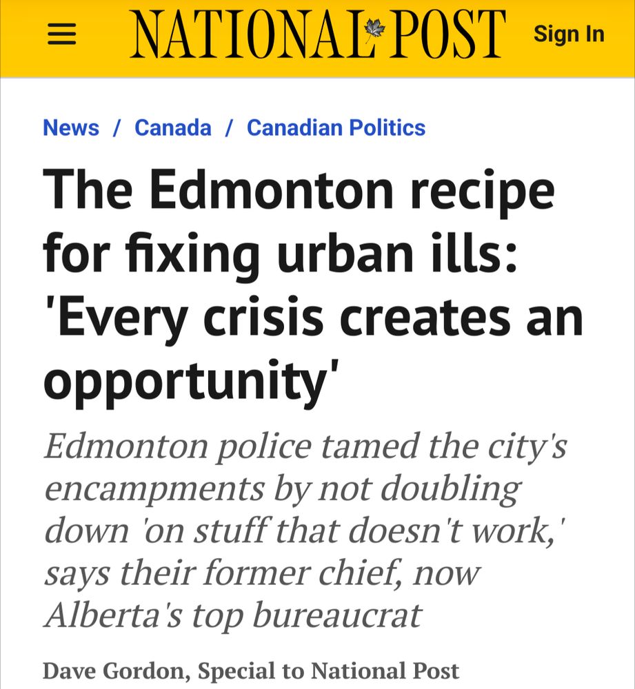 The Edmonton recipe for fixing urban ills: 'Every crisis creates an opportunity'

Edmonton police tamed the city's encampments by not doubling down 'on stuff that doesn't work,' says their former chief, now Alberta's top bureaucrat
Author of the article:
Dave Gordon, Special to National Post 