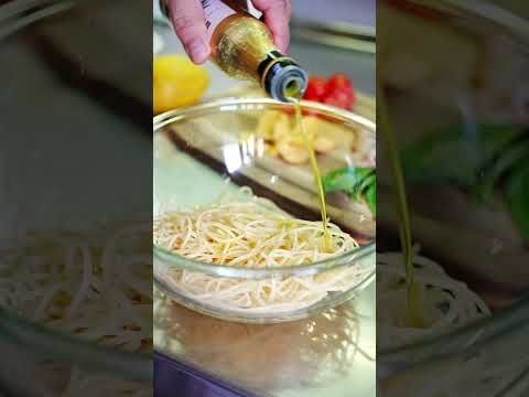 イタリアの夏！冷製パスタ【ブラータチーズとポルケッタ】公邸料理人のパスタレシピ　#パスタ #イタリア #料理人