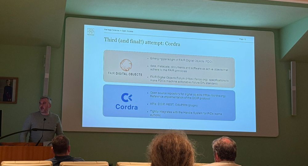 Presentation given on the Inter-FSI meeting on open data repositories