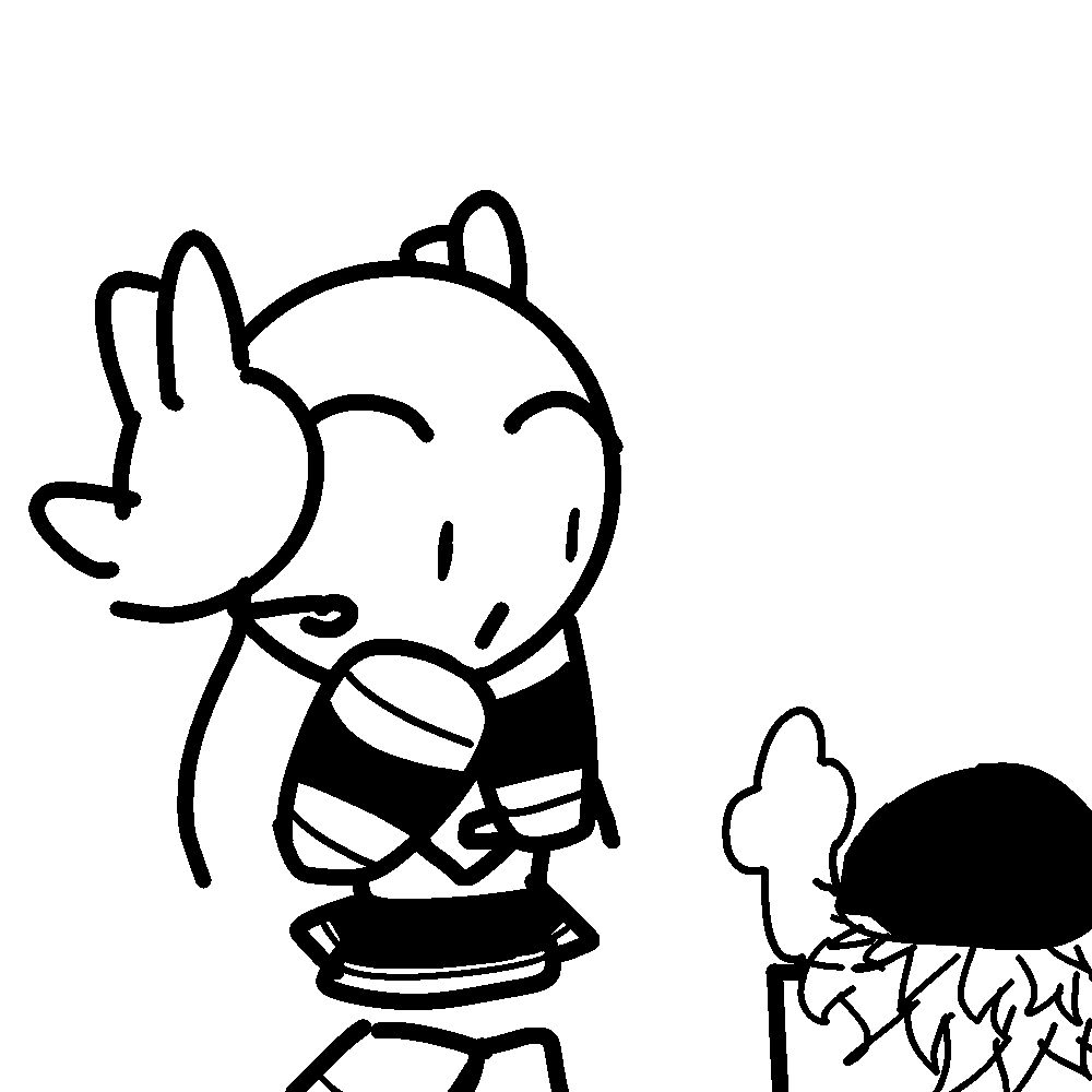 uta is bald and tortured people with hair