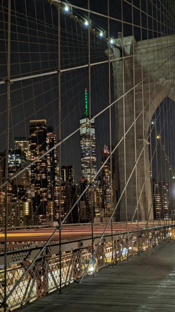 Bejeweled City. Evening views from a walk across the Brooklyn Bridge. #NYC #Photography
